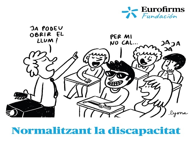 campanya eurofirms normalitzar discapacitat Igual de diferents