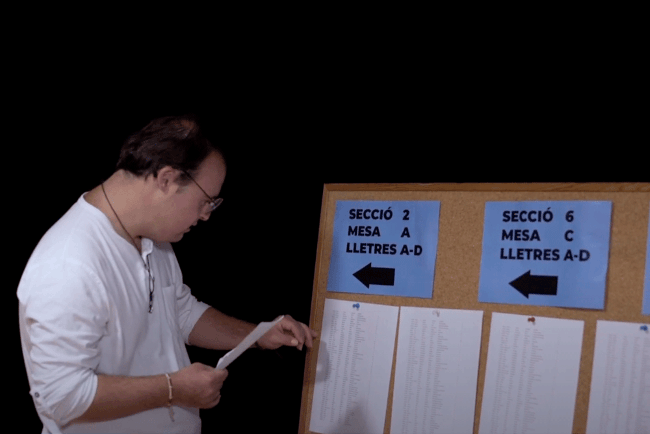 campanya fcsd accessibilitat dret a vot discapacitat intel·lectual