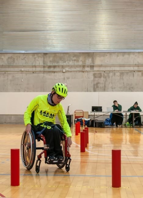 jugador del campionat de catalunya de slalom