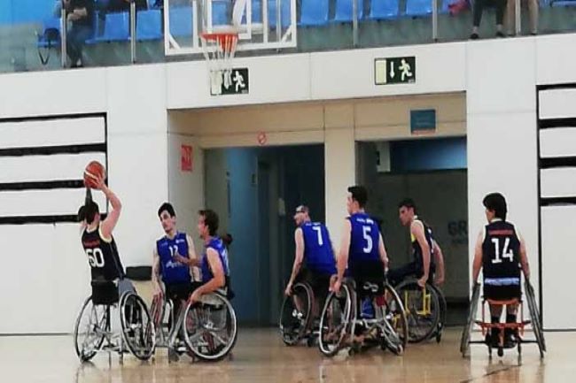 partit lliga catalana basquet cadira rodes