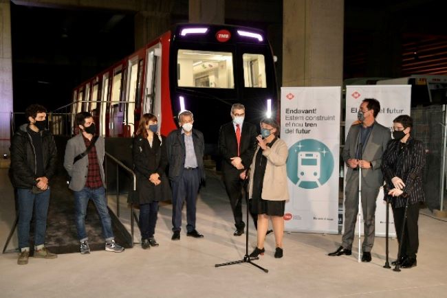 presentació dels nous trens del metro de Barcelona