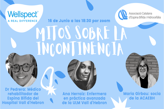 Cartel _Mitos sobre la incontinencia_ Cast