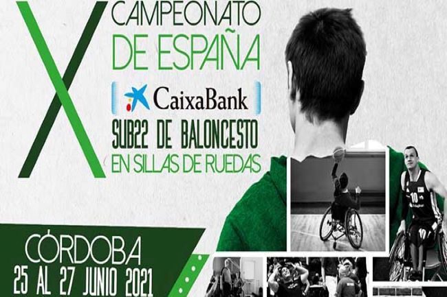cartell campionat espanya sots-22 basquet cadira rodes