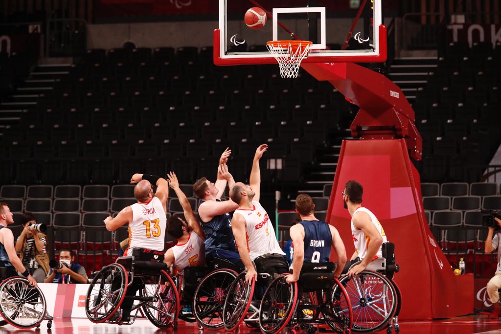 partit medalla de bronze basquet cadira de rodes toquio 2020
