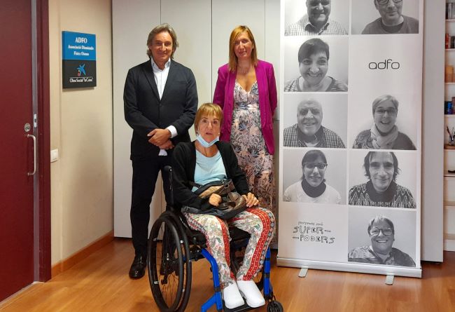 donacio la caixa projecte teledfo adfo