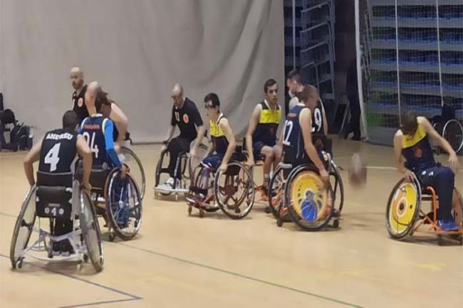 primera jornada lliga catalana basquet en cadira rodes nivell 2