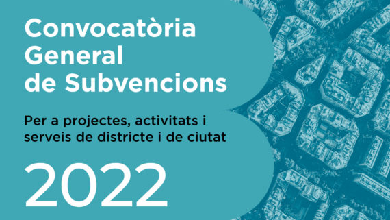 convocatoria subvencions ajuntament barcelona 2022