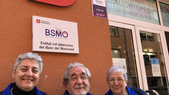 persones voluntàries fundadors banc solidari material ortopedic bcn