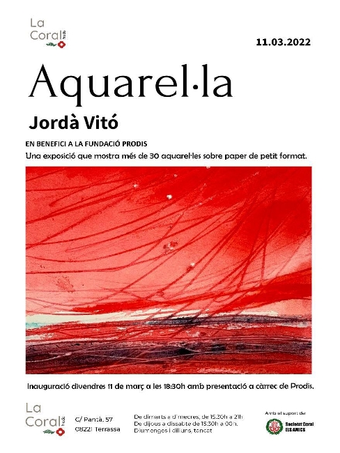 prodis exposicio aquarel·la teresa jordà
