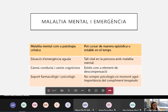 formació online protecció civil cas emergència