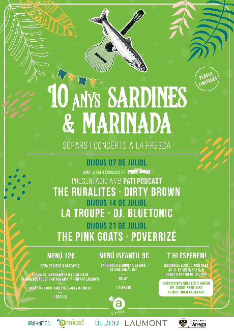Cartell del Festival Sardines & Marinada