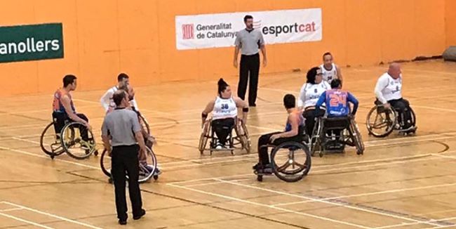 lliga catalana basquet en cadira rodes nivell 2