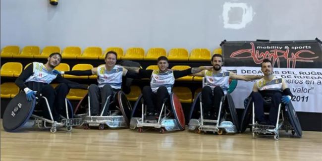 spartans granollers liga nacional rugbi en cadira de rodes