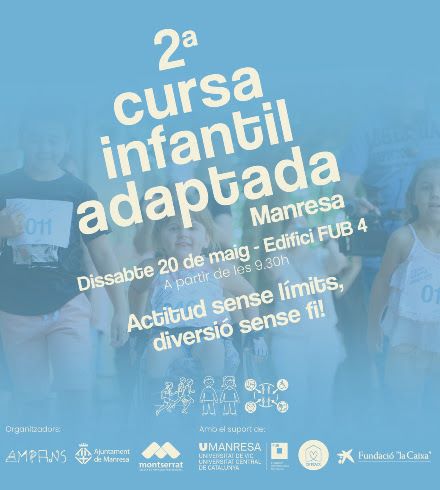 2a cursa infantil adaptada manresa