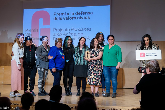 projecte persianes amb anima grup atra premi vila de gràcia