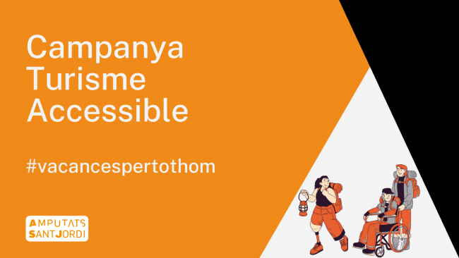 campanya turisme accessible estiu amputats sant jordi