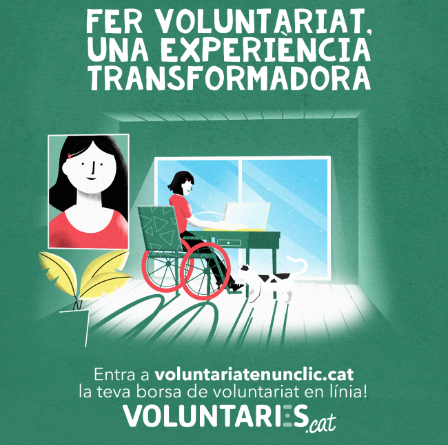 campanya voluntariat persones joves