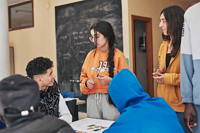 alumnes escola oportunitats la garrotxa