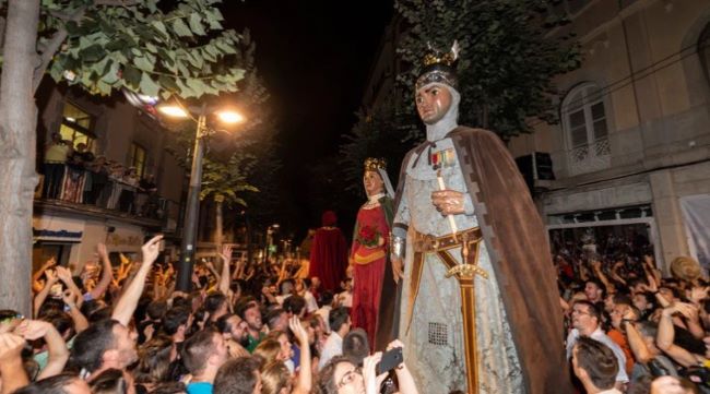 festa municipal mataró les santes