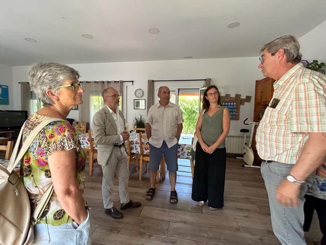 El conseller campuzano fa una visita institucional al Moianès