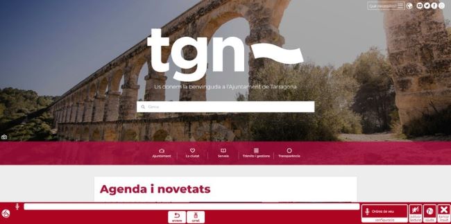 pàgina web ajuntament tarragona