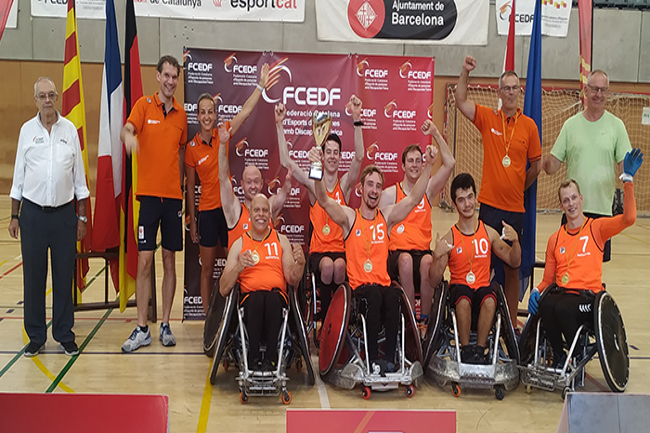 selecció països baixos quad rugbi