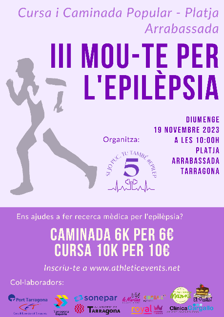 cartell III Mou-te per l'epilèpsia a Tarragona