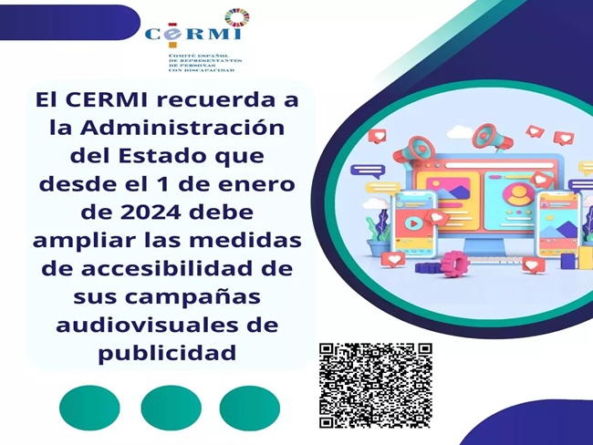 cermi campanyes audiovisuals de publicitat públiques administracio estat