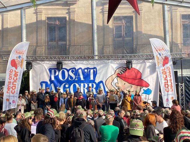 festa posat la gorra poble espanyol