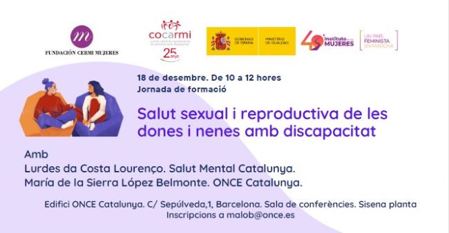 jornada formació salut sexual i reproductiva cocarmi