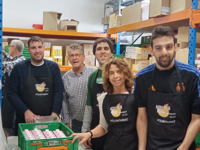 Mas Albornà voluntariat Participació Rebost Solidàri