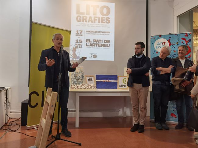exposició litografies cipo