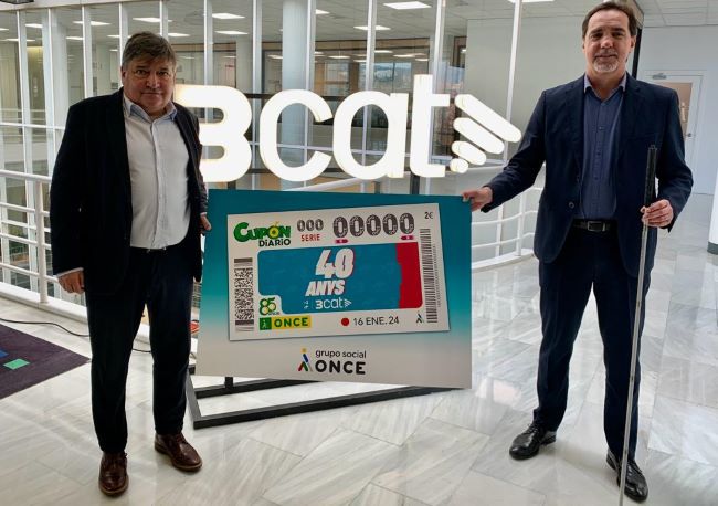 presentació cupó 40è aniversari tv3