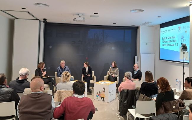presentació llibret Salut mental i discapacitat intel·lectual
