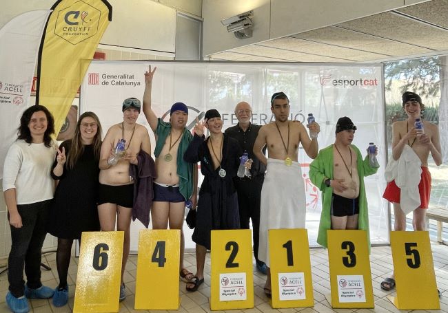 campionat escolar natació federació acell