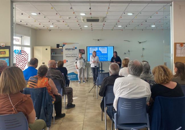 Primera sessió del cicle “Espais en família” fundació aspros accessibilitat cognitiva