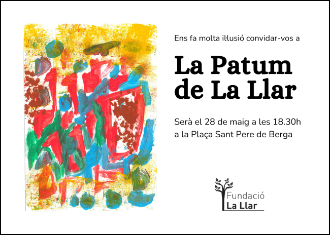 cartell de la patum de la llar
