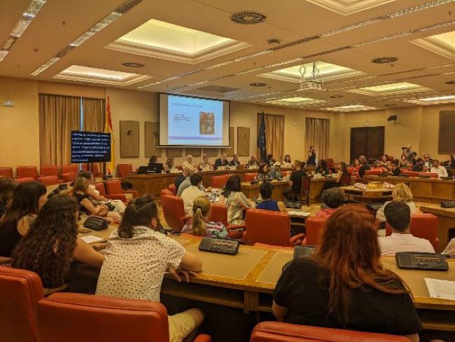 acte fesoce al congrés dels diputats dia internacional de la sordceguesa