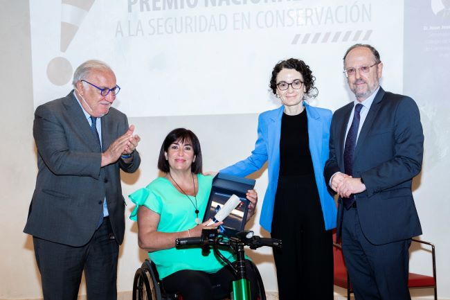 aspyam reconeguda per la seva tasca en seguretat vial als premis acex