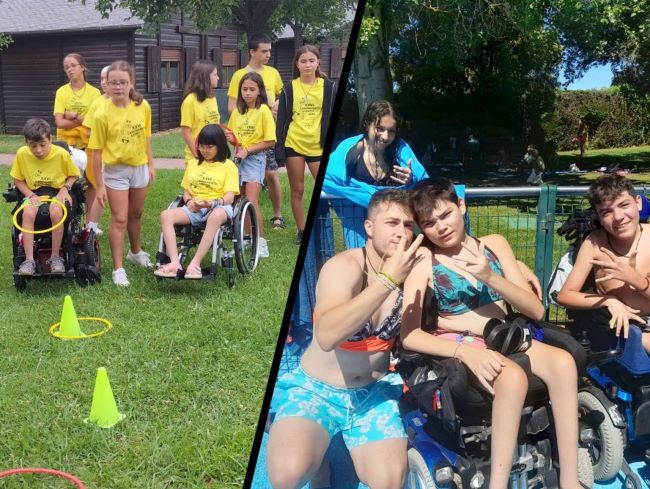 campament inclusiu d'estiu aspaym