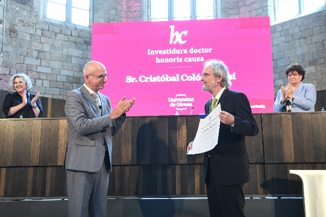 cristóbal colón doctor honoris causa