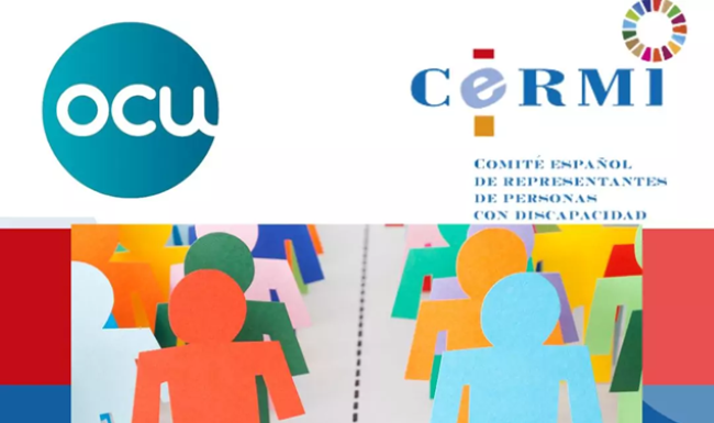 Portada de l'estudi  Cermi sobre bretxa digital i consumidors vulnerables amb discapacitat