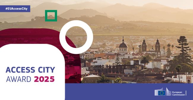 Última oportunitat per optar als Premis Ciutat Europea Accessible 2025