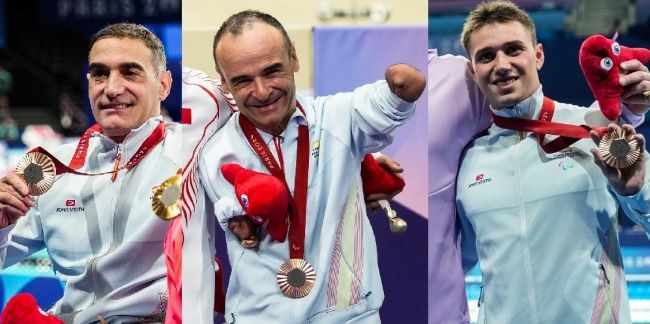Tres medalles de bronze per a Espanya a la primera jornada dels Jocs Paralímpics de París 2024