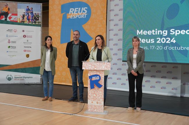 Tot a punt pel Meeting Special Olympics de Reus amb més de 400 esportistes amb discapacitat intel·lectual