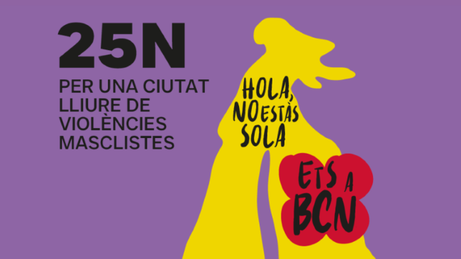 Barcelona reforça el compromís contra les violències masclistes el 25N amb mesures d’accessibilitat