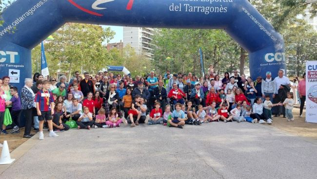 Tarragona celebra la quarta edició de la Cursa Adaptada i Inclusiva al Parc del Francolí