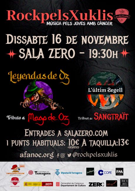 Dues jornades solidàries d’AFANOC amb concerts a Tarragona i venda de gorres als mercats de Barcelona