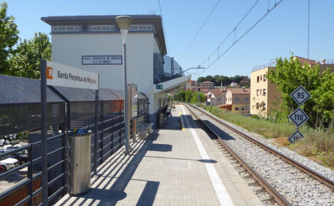 Renfe invertirà 2,2 milions en l'accessibilitat de l'estació de Santa Perpètua-La Florida