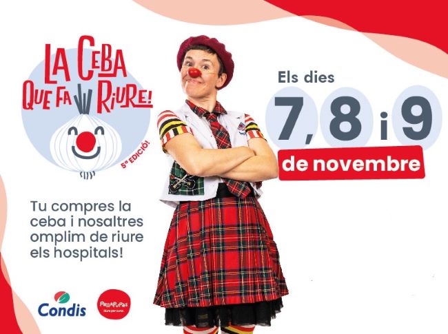 “La ceba que fa riure” de Pallapupas i Condis recull fons per portar somriures als hospitals